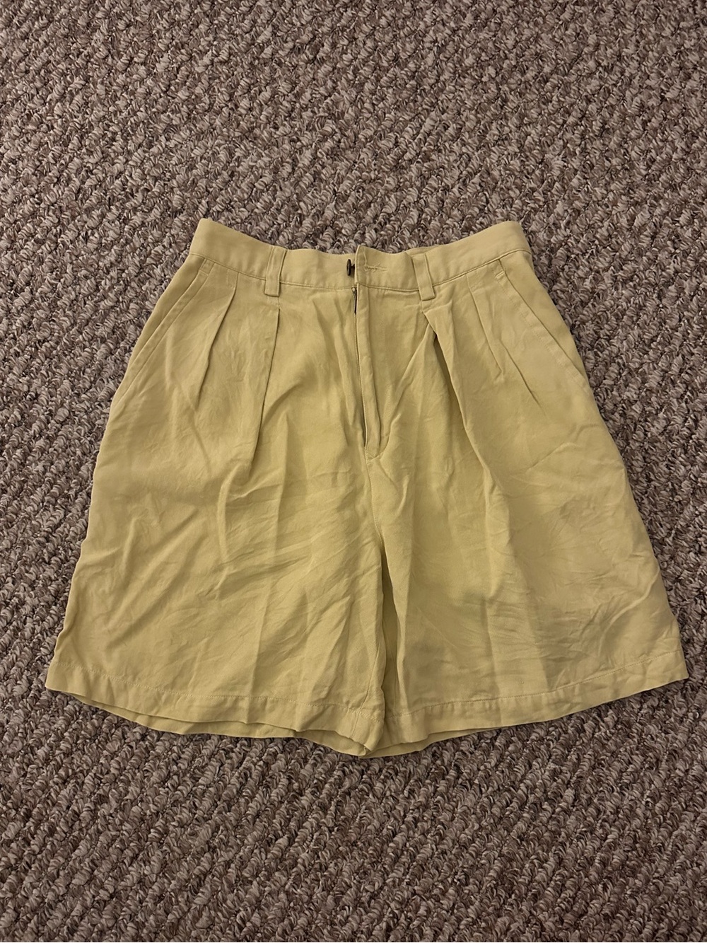 Tommy Bahama High-Waist 100% Silk Pleated Women’s Shorts